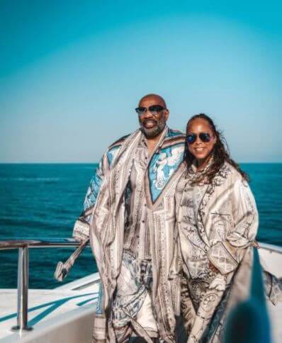 Morgan Harvey parent's Steve Harvey and Marjorie Harvey